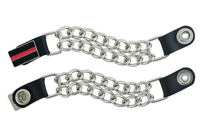 PKV166D Vest Extender - Thin Red Line Reversable