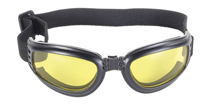 Nomad Goggle, Black Frame with Yellow Lens "45212"