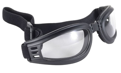 Nomad Goggle, Black Frame with Clear Lens "4525"