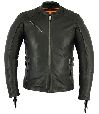 Women's fashion/Stylish Jacket with Fringe