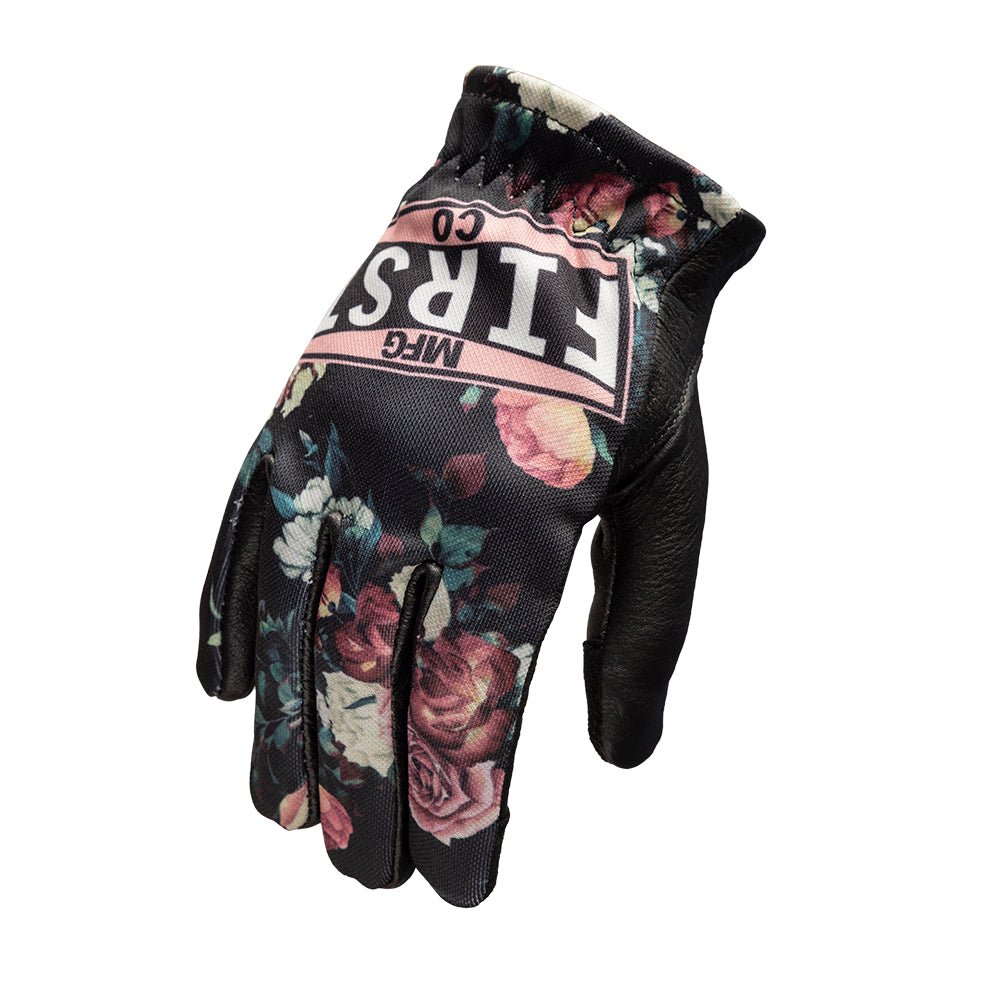 Women's Pink Flower "Clutch" Gloves