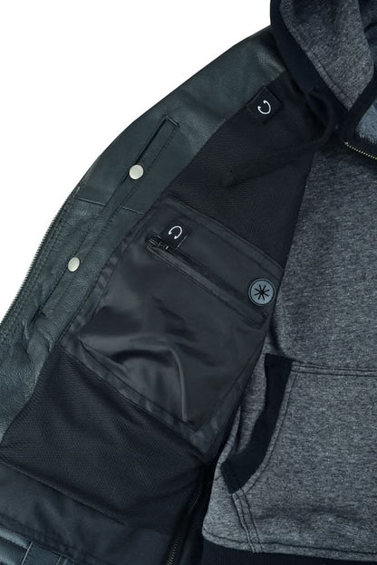 Women's Premium Cowhide Motorcycle Riding Jacket- "Rush Charm"