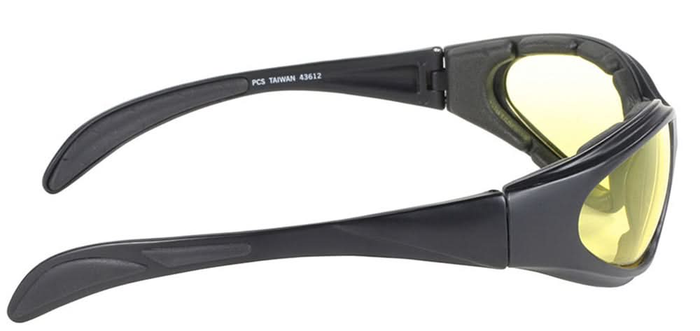 Chopper Black Frame with Yellow Lens "43612"