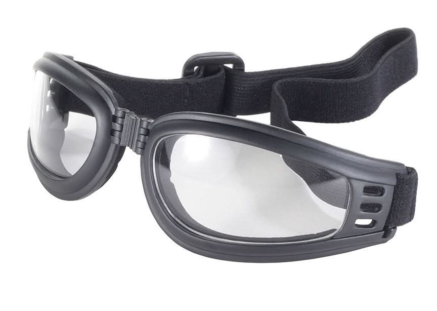 Nomad Goggle, Black Frame with Clear Lens "4525"