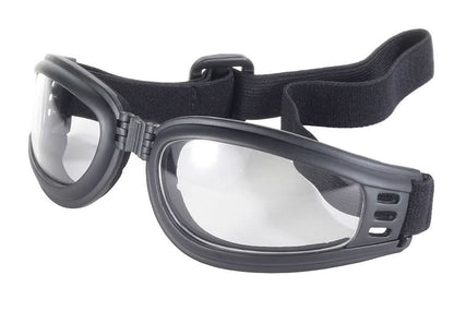Nomad Goggle, Black Frame with Clear Lens "4525"