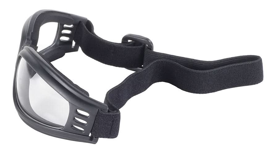 Nomad Goggle, Black Frame with Clear Lens "4525"
