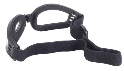 Nomad Goggle, Black Frame with Clear Lens "4525"