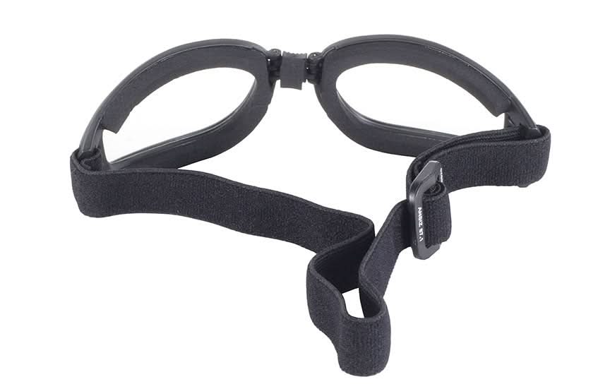 Nomad Goggle, Black Frame with Clear Lens "4525"