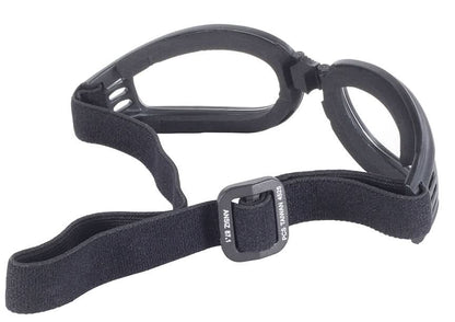 Nomad Goggle, Black Frame with Clear Lens "4525"