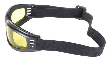 Nomad Goggle, Black Frame with Yellow Lens "45212"