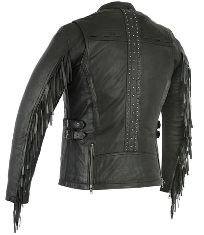 Women's fashion/Stylish Jacket with Fringe