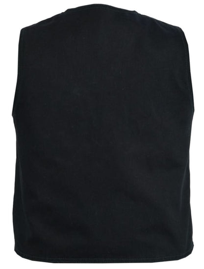 Kid's Denim Plain Side Vest