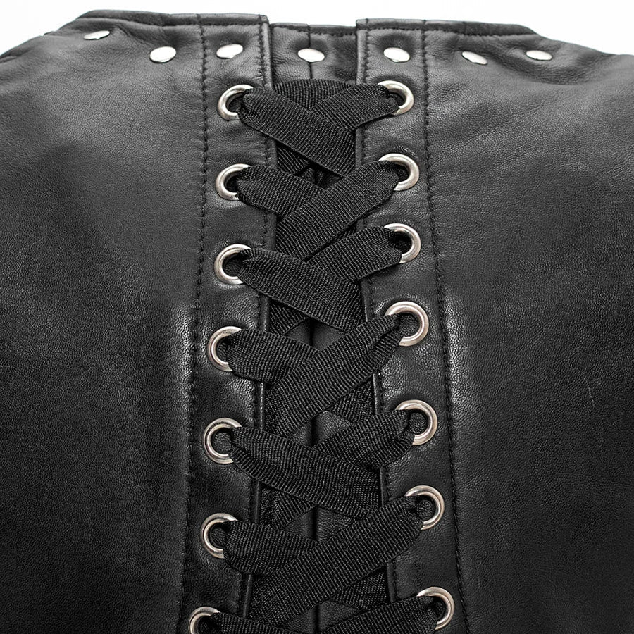 Women's "Empress" Motorcycle Leather Vest