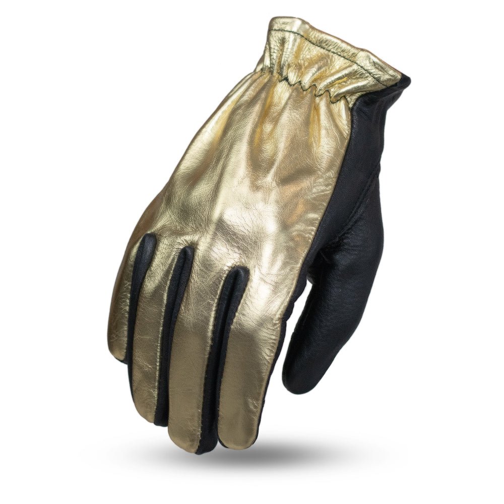 Women's Motorcycle Leather Roper Gloves