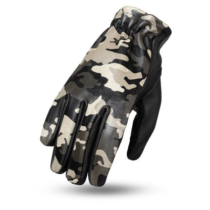 Women's Motorcycle Leather Roper Gloves