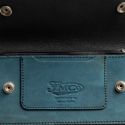 LARGE TRUCKER - Vegetable Tanned Leather Wallet