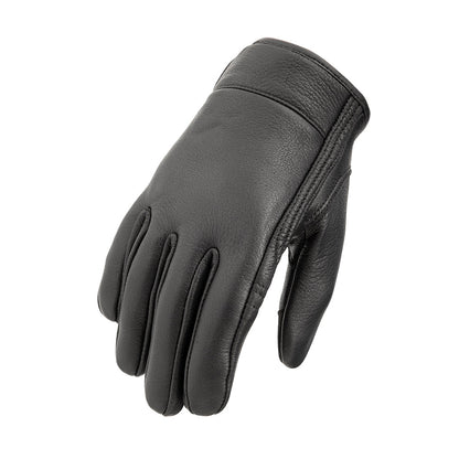Men's "Rumble" Deer Skin Motorcycle Riding Gloves