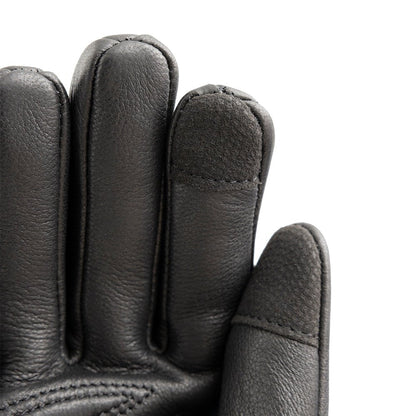 Men's "Rumble" Deer Skin Motorcycle Riding Gloves