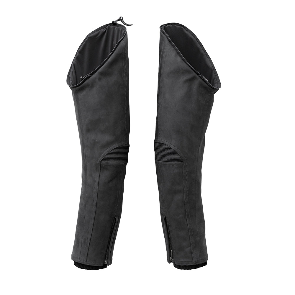 Women's Leather Motorcycle Club Style Riding Jacket- "RYBAK"