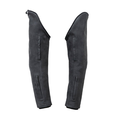Women's Leather Motorcycle Club Style Riding Jacket- "RYBAK"