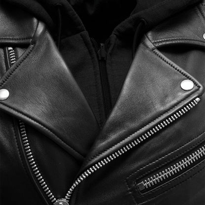 Women's Leather Motorcycle Riding Jacket- "Ryman"