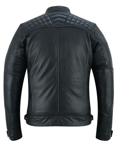 Men's Faux (Imitation) Leather Fashion Jacket