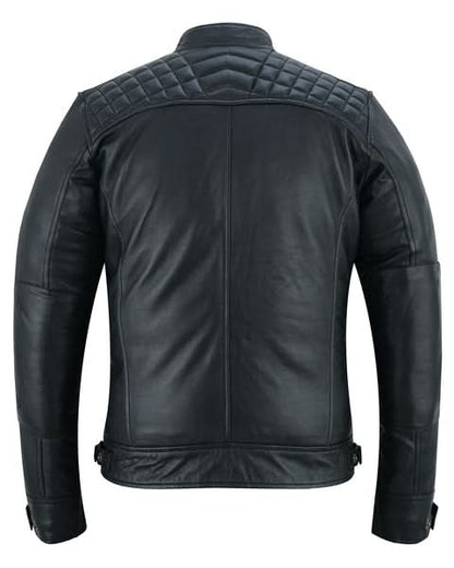Men's Faux (Imitation) Leather Fashion Jacket