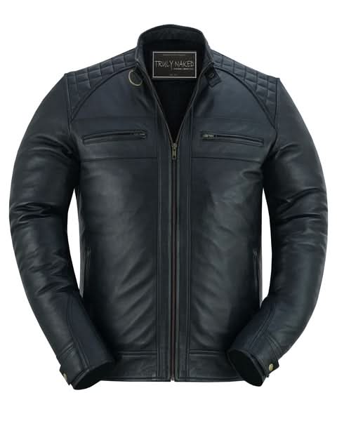 Men's Faux (Imitation) Leather Fashion Jacket