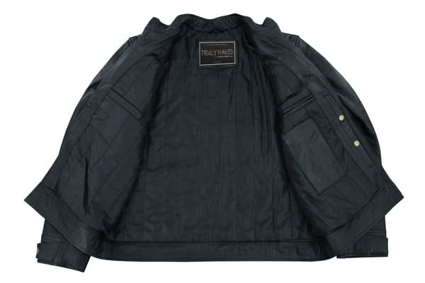 Men's Faux (Imitation) Leather Fashion Jacket