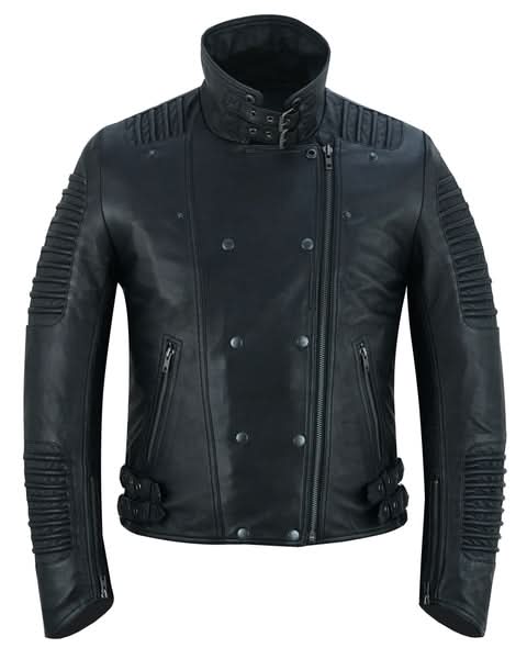 Women's Black Fashion Leather Jacket- Shadow Queen