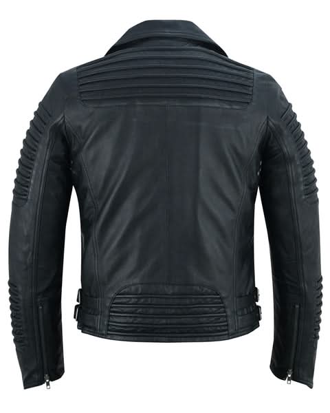 Women's Black Fashion Leather Jacket- Shadow Queen